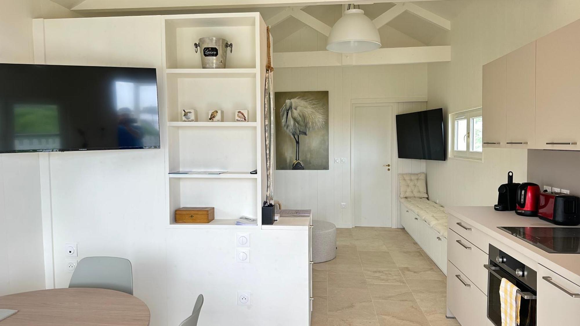 Maison Sur La Plage Avec Vue Mer Panoramique Le Martray Exterior foto